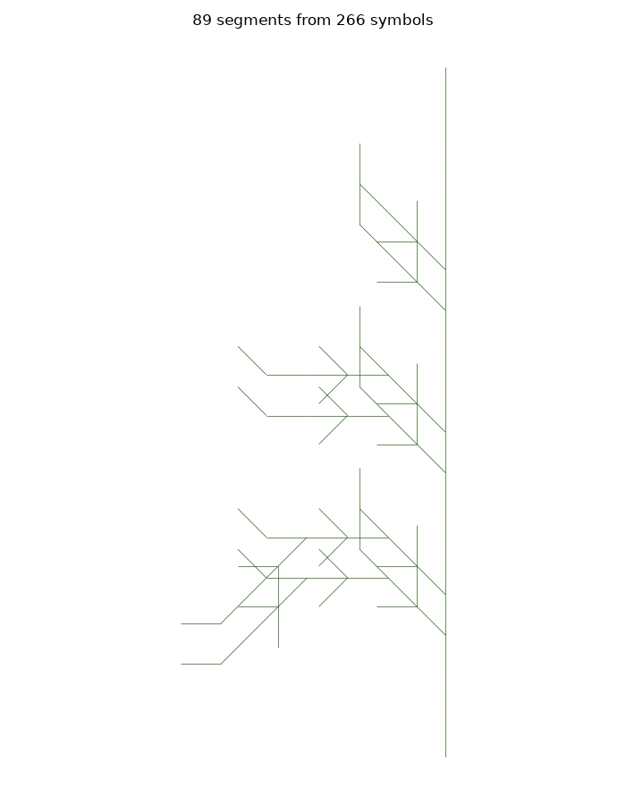 A coffee shrub hedge-pruned flat on one side, by Claude Sonnet 5.5, run 2